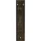 Ekena Millwork Morris Steel Bracket, Antiqued Warm Silver 3"W x 14"D x 14"H BKTM03X14X14MOAWS - alternate 3
